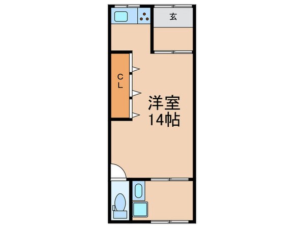 永田2丁目10番連棟貸家の物件間取画像